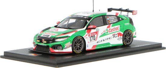 Honda Civic TCR Spark Modelauto 1:43 2020 Dominik Fugel / Tiago Monteiro / Markus Oestereich / van Honda