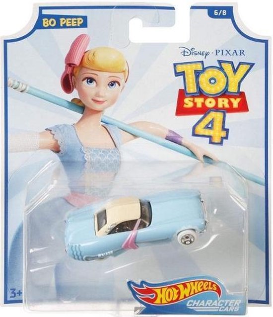 Hot Wheel Character Cars: Disney Tory Story 4 - Bo Beep van Merkloos