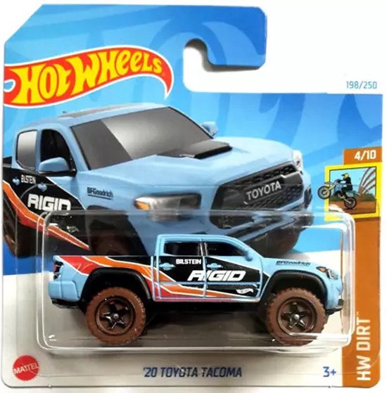 HOT WHEELS '20 TOYOTA TACOMA BILSTEIN BLUE 198/250 1:64 HW DIRT 4/10 van Hot Wheels