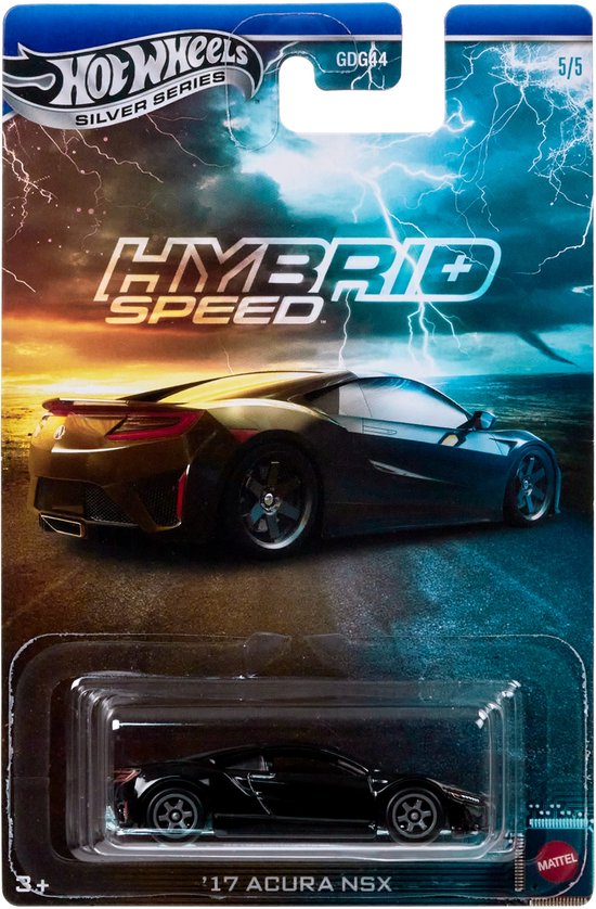 Hot Wheels 2017 Acura Nsx, Auto, 3 jaar, Metaal, Zwart van Merkloos