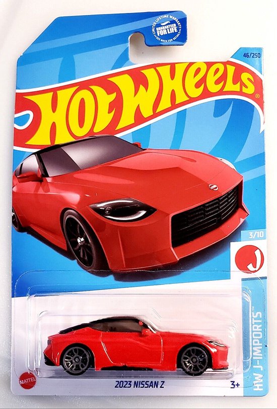 HOT WHEELS 2023 NISSAN Z RED 46/250 HW J-IMPORTS 3/10 van Hot Wheels