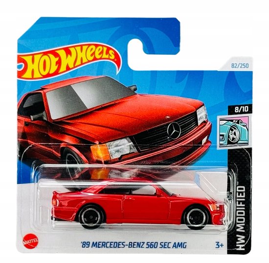 Hot Wheels 2024 '89 Mercedes-Benz 560 SEC AMG HTB70 1:64 van Hot Wheels