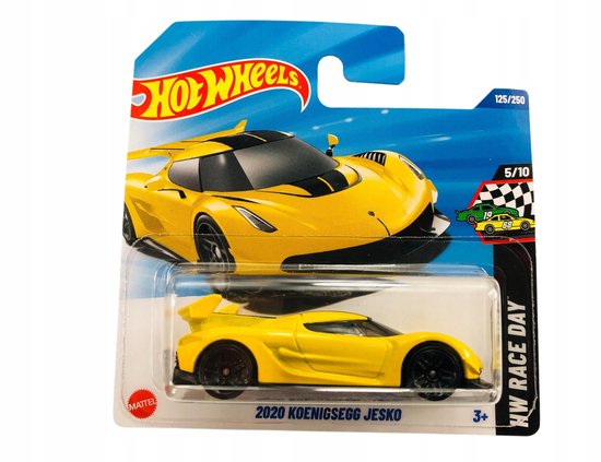 Hot Wheels 2025 Koenigsegg Jesko HYY66 1:64 racedag verzamelobject van Merkloos