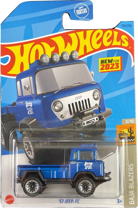 HOT WHEELS '57 JEEP FC 218/250 1:64 HW BAJA BLAZERS van Hot Wheels