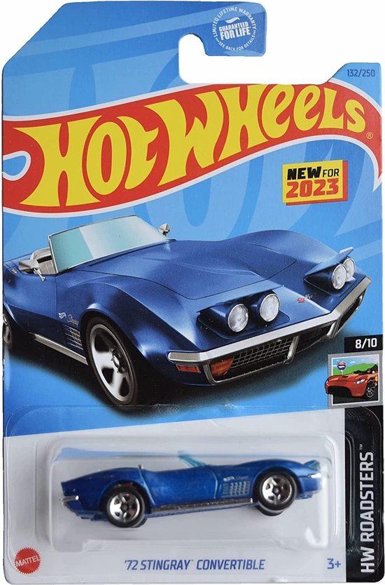 HOT WHEELS '72 STINGRAY CONVERTIBLE 132/250 1:64 8/10 van Hot Wheels