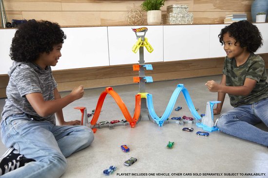 Hot Wheels Action - Loop & Lanceer Speelset Racebaan van Hot Wheels