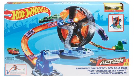 Hot Wheels Action - Spinwheel Uitdaging Speelset van Hot Wheels