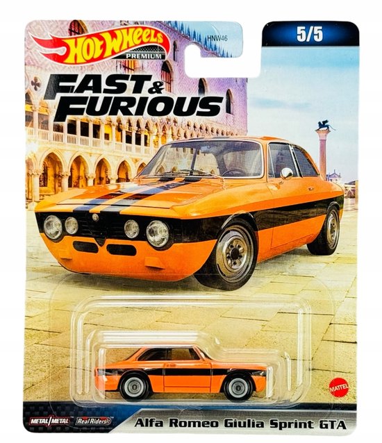 Hot Wheels Alfa Romeo Giulia Sprint GTA - Fast & Furious verzamelobject van Merkloos