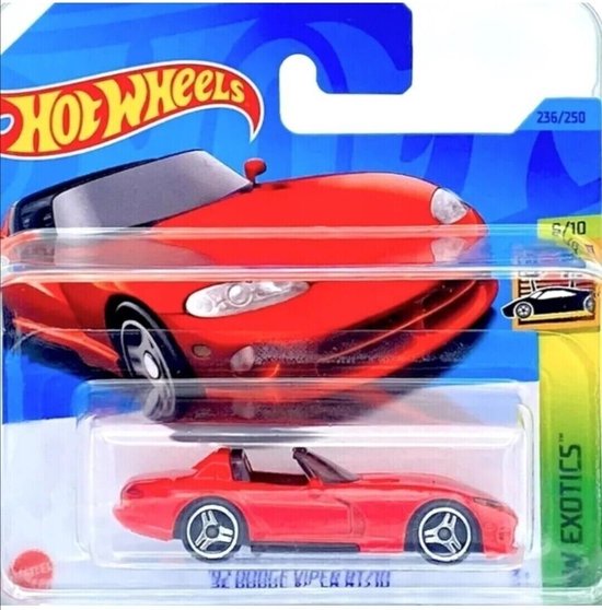 Hot Wheels Auto '92 Dodge Viper RT/10 van Hot Wheels