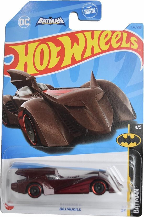 HOT WHEELS BATMOBILE 137/250 1:64 van Hot Wheels