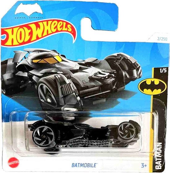 HOT WHEELS BATMOBILE BLACK 2/250 1:64 HW BATMAN 1/5 van Hot Wheels
