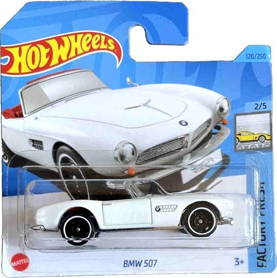 HOT WHEELS BMW 507 WHITE 120/250 (1:64) HW FACTORY FRESH 2/5 van Hot Wheels