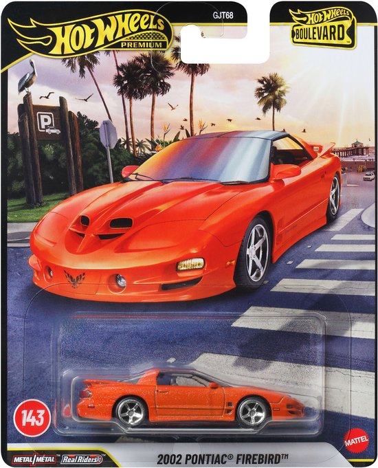 Hot Wheels - Boulevard - JHW17 - 2002 Pontiac Firebird van Merkloos