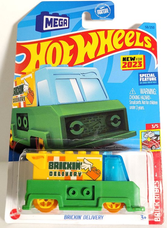 HOT WHEELS BRICKIN' DELIVERY 58/250 BRICK RIDES (1:64) van Hot Wheels