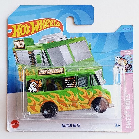 HOT WHEELS BUS HOT CHICKEN QUICK BITE 31/250 (1:64) SWEET RIDES van Hot Wheels