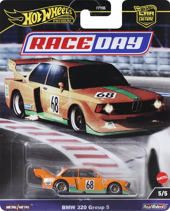 Hot Wheels Car Culture Race Day BMW 320 Group 5 van Hot Wheels