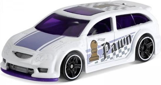 Hot Wheels Checkmate Auto Audacious 6,5 Cm Wit van Hot Wheels