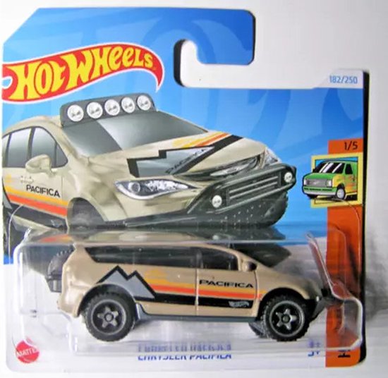 HOT WHEELS CHRYSLER PACIFICA BROWN 182/250 HW VANS 1/5 van Hot Wheels