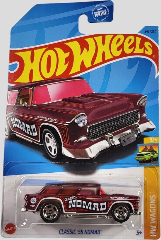 HOT WHEELS CLASSIC '55 NOMAD 243/250 1:64 HW WAGONS 5/5 van Hot Wheels