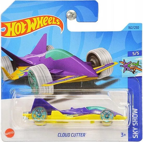 HOT WHEELS CLOUD CUTTER162/250 PURPER YELLOW 1:64 HW SKY SHOW 5/5 van Hot Wheels