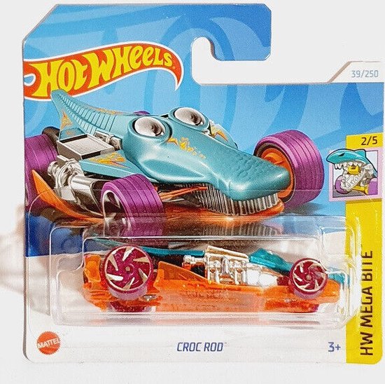 HOT WHEELS CROC ROD 39/250 1:64 HW MEGA BITE van Hot Wheels