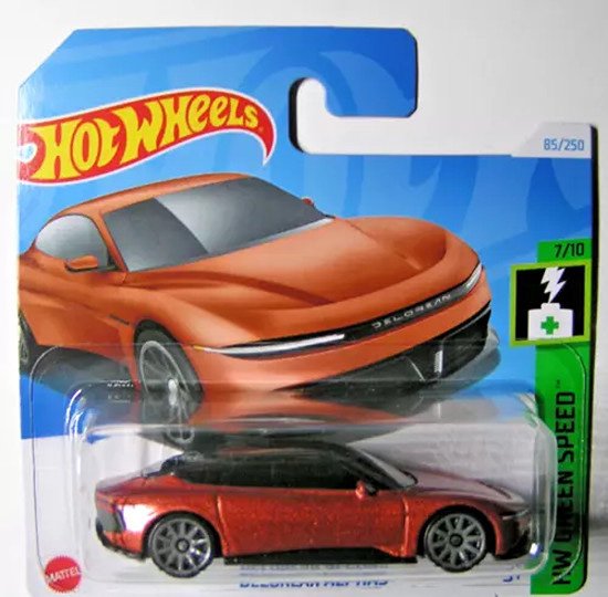HOT WHEELS DELOREAN ALPHAS BRONS 85/250 1:64 HW GREEN SPEED 7/10 van Hot Wheels