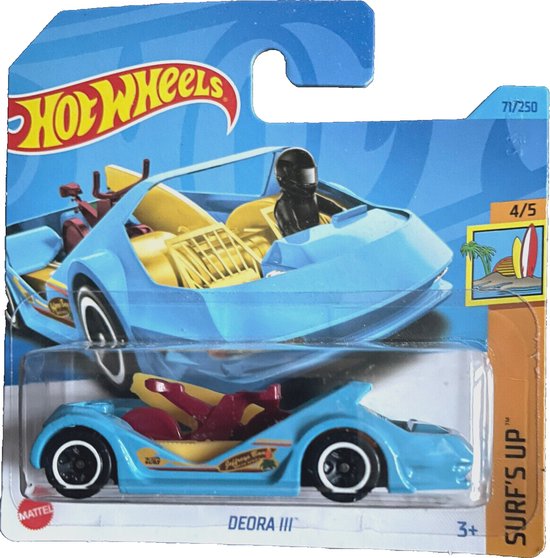 HOT WHEELS DEORA III BLEU 71/250 1:64 SURF'S UP 4/5 van Hot Wheels