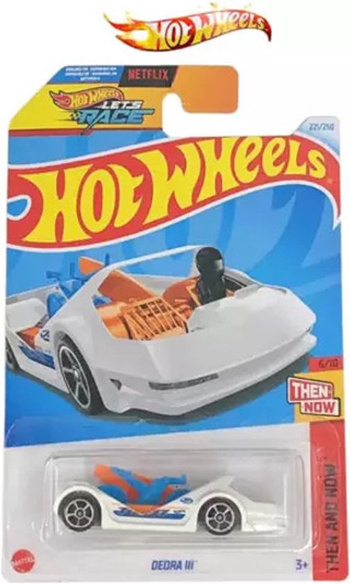 HOT WHEELS DEORA III WHITE/BLUE 221/250 1:64 HW THEN AND NOW 6/10 van Hot Wheels