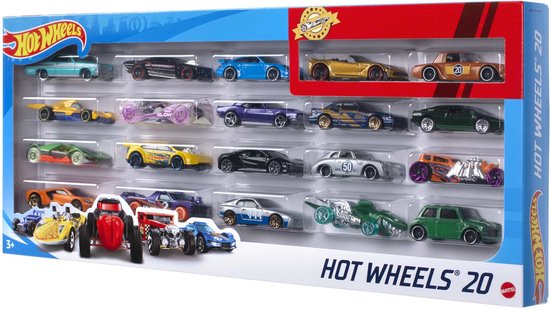 Hot Wheels Diecast 20 pak autoset van Hot Wheels
