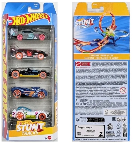 Hot Wheels Diecast 5 pak autoset van Merkloos