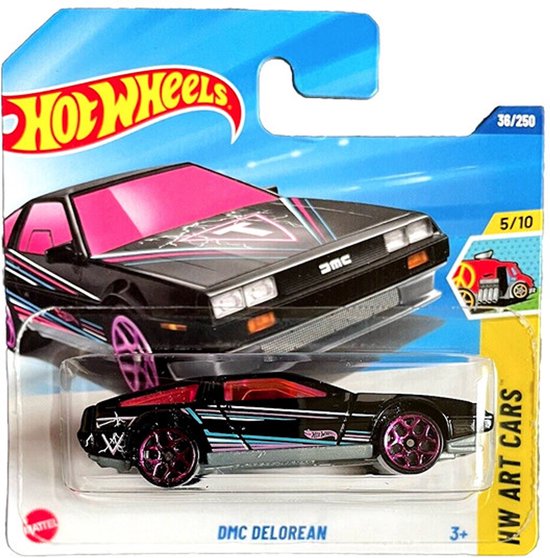 HOT WHEELS DMC DELOREAN 36/250 1:64 HW ART CARS 5/10 (2025) van Hot Wheels