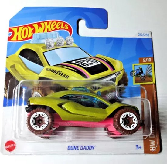 HOT WHEELS DUNE DADDY GREEN/PINK 212/250 1:64 HW DIRT 5/10 van Hot Wheels