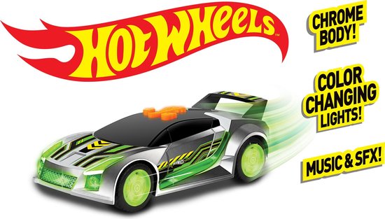 Hot Wheels Edge Glow Cruiser Quick 'N Silk van Hot Wheels