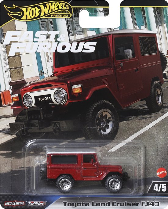 Hot Wheels Fast and Furious Toyota Land Cruiser FJ43 van Hot Wheels