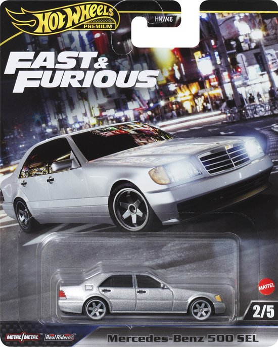 Hot Wheels Fast & Furious HRT94, Auto, 3 jaar, Metaal, Zilver van Hot Wheels