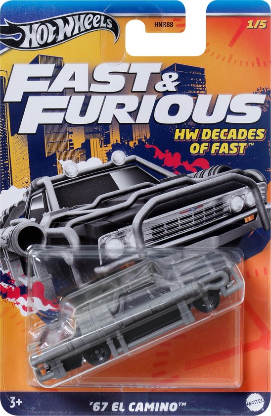 Hot Wheels Fast & Furious HRW41 speelgoedvoertuig van Hot Wheels
