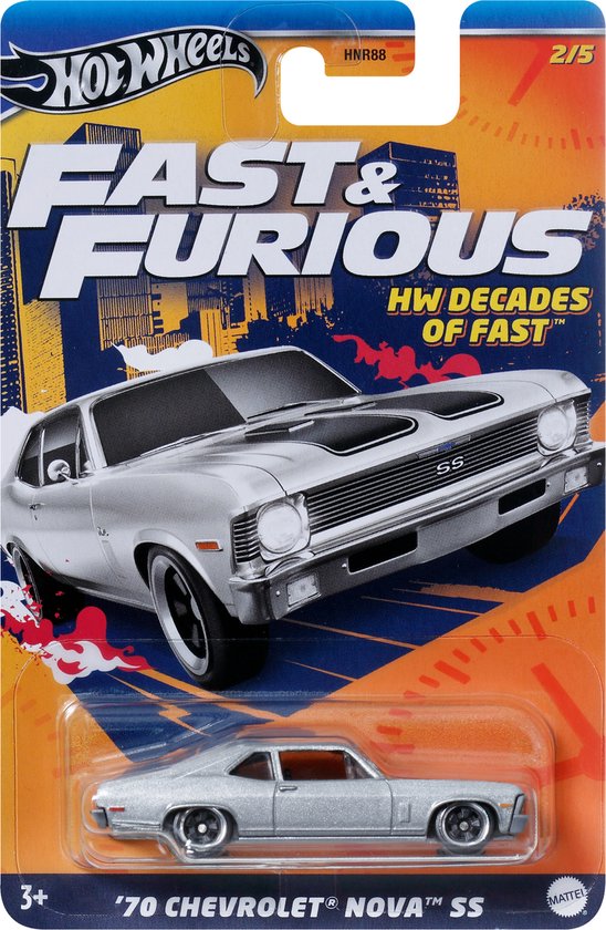 Hot Wheels Fast & Furious HRW42 speelgoedvoertuig van Hot Wheels