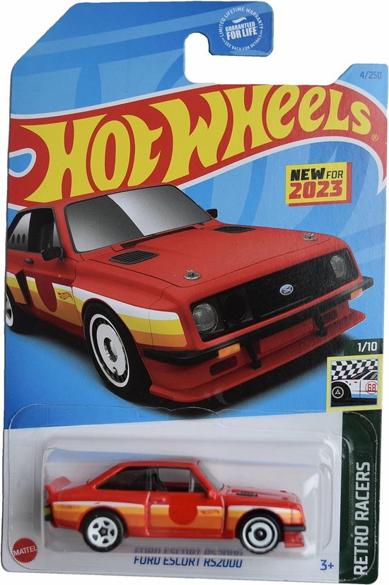 HOT WHEELS FORD ESCORT RS200 4/250 1:64 van Hot Wheels