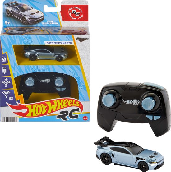 HOT WHEELS Ford Mustang GTD, Schaal 1:64, Voertuig met Afstandsbediening van Merkloos