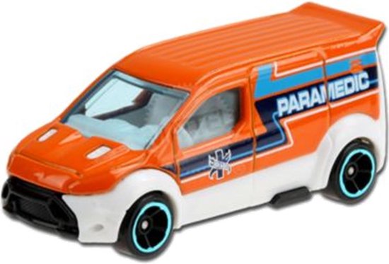 Hot Wheels Ford Transit Connect - Voertuig - 7 cm van Hot Wheels