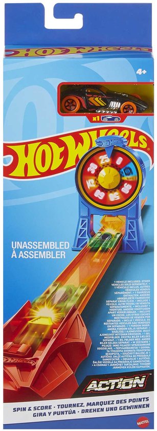 Hot Wheels HDR81, Speelvoertuigbaan, 4 jaar, Kunststof, Meerkleurig van Merkloos