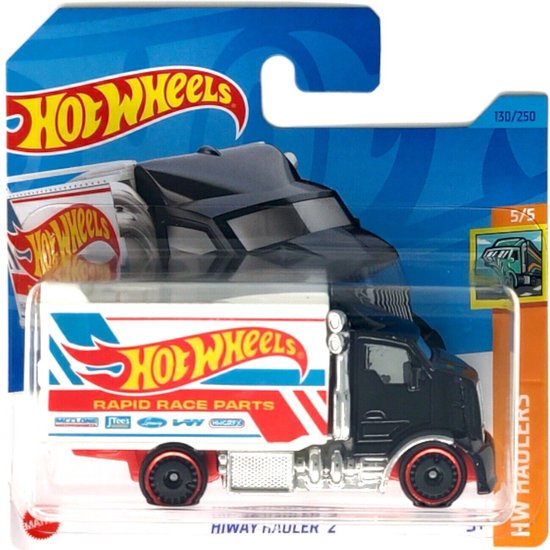 HOT WHEELS HIWAY HAULER 2 BLACK 130/250 (1:64) HW HAULERS 5/5 van Hot Wheels