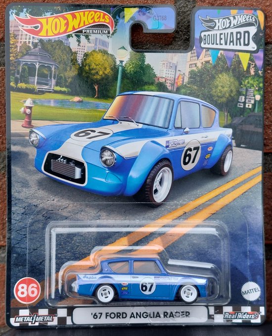 Hot Wheels HKF32 '67 Ford Anglia Racer speelgoedvoertuig van Hot Wheels