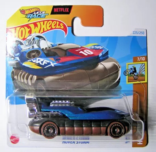 HOT WHEELS HOVER STORM 223/250 BLUE BROWN 1:64 HW DIRT 7/10 van Hot Wheels