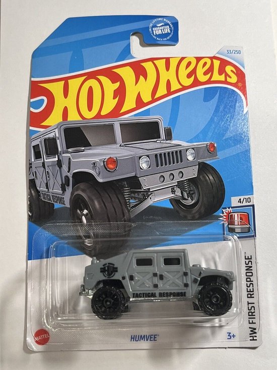 HOT WHEELS HUMVEE 33/250 MARINE GREY 1:64 van Hot Wheels