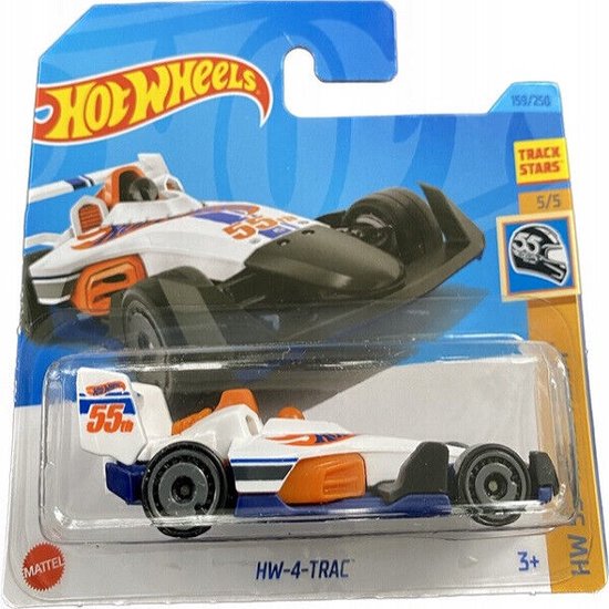 HOT WHEELS HW-4-TRAC BLUE 159/250 (1:64) HW 55 RACE TEAM 5/5 van Hot Wheels