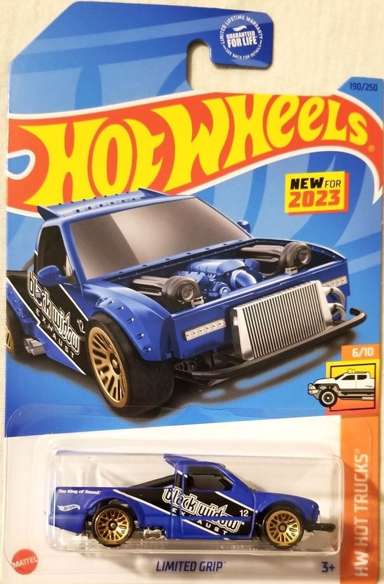 HOT WHEELS JACK WIDOW LIMITED GRIP 190/250 (1:64) van Hot Wheels