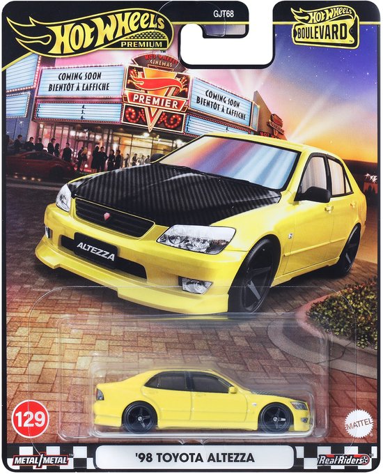 Hot Wheels JBL23, Auto, 3 jaar, Metaal, Zwart, Geel van Merkloos