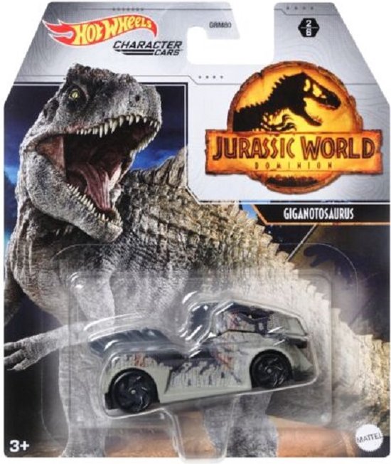 Hot Wheels Jurassic World Giganotosaurus - Die Cast - 7 cm van Merkloos