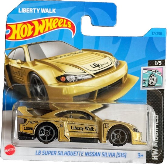 HOT WHEELS LB SUPER SILHOUETTE NISSAN SILVIA (S15) 17/250 1:64 van Hot Wheels